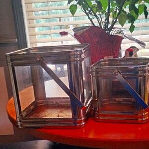 Target Silver Lantern Set